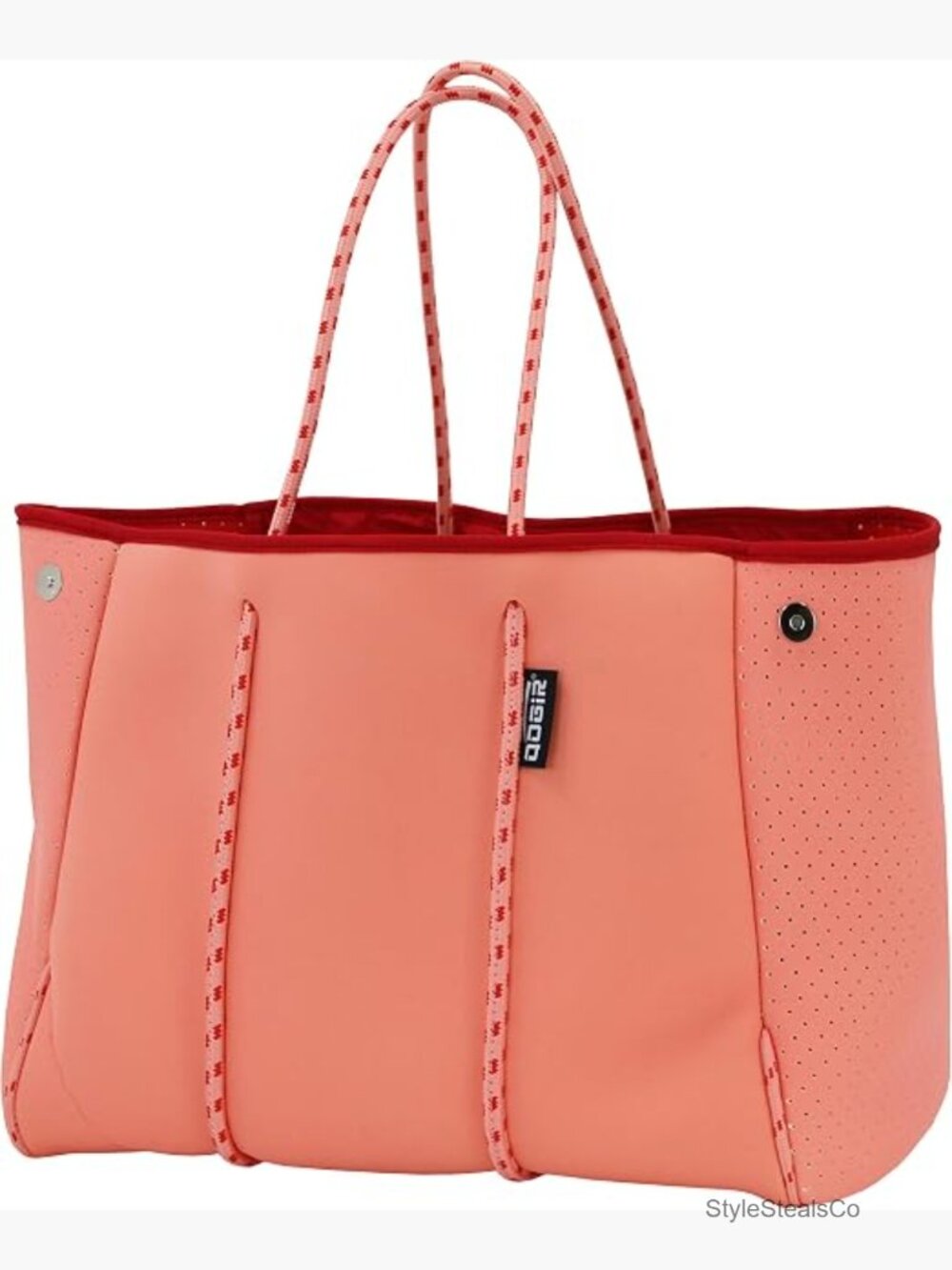 Neoprene Large Multipurpose Beach Bag Tote with Inner Zipper Pocket